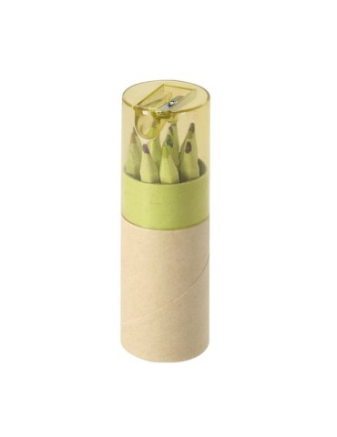 Set Nianlok Matières : carton recyclé Couleurs : jaune cadeau entreprise pas cher