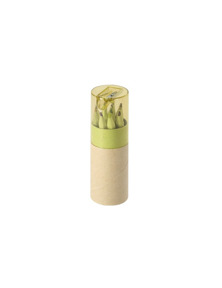 Set Nianlok Matières : carton recyclé Couleurs : jaune cadeau entreprise pas cher