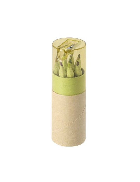 Set Nianlok Matières : carton recyclé Couleurs : jaune cadeau entreprise pas cher