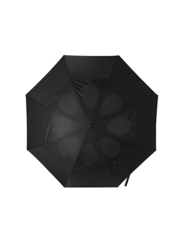 Parapluie Narnor Matières : PET recyclé Couleurs : noir accessoire événementiel unique