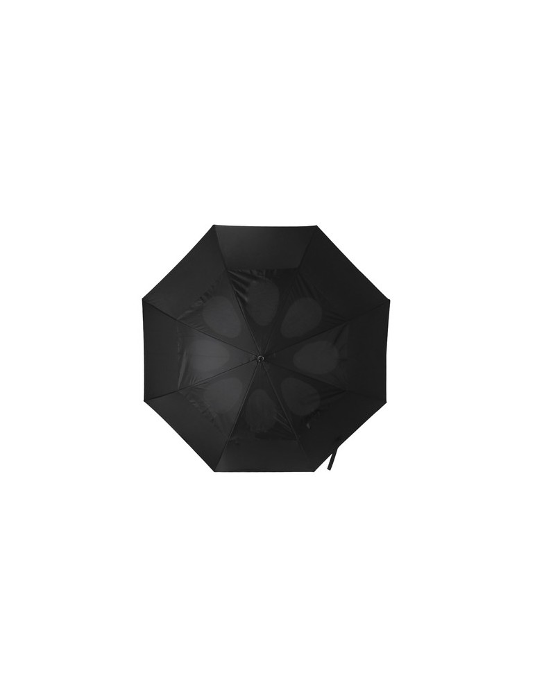 Parapluie Narnor Matières : PET recyclé Couleurs : noir accessoire événementiel unique