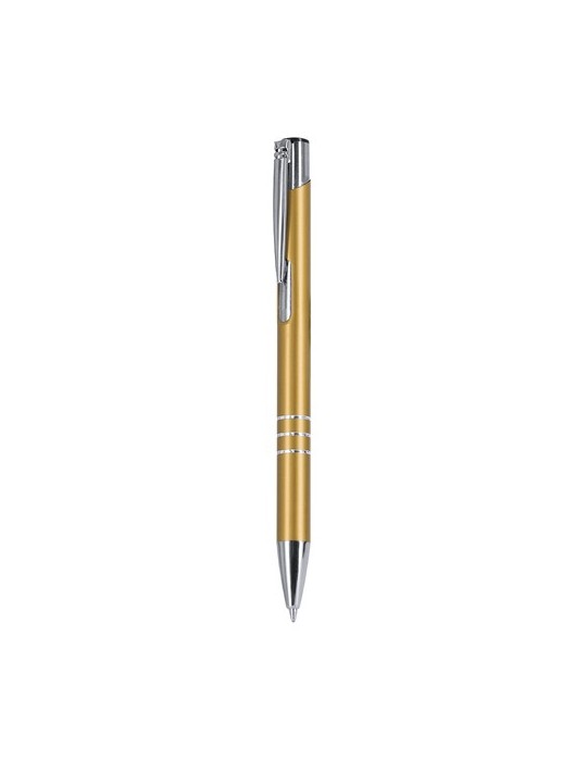 Stylo Katoa Matières : aluminium recyclé  Couleurs : doré personnalisable avec votre logo
