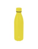 Bidon Thermique Xharly Couleurs : jaune Matières : acier inoxydable recyclé impression haute définition