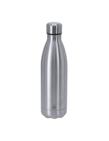 Bidon Thermique Xharly Couleurs : argenté Matières : acier inoxydable recyclé cadeau entreprise pas cher