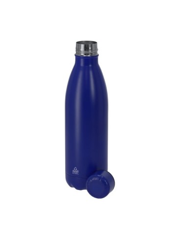 Bidon Thermique Xharly Couleurs : bleu marine Matières : acier inoxydable recyclé objet promo petit budget