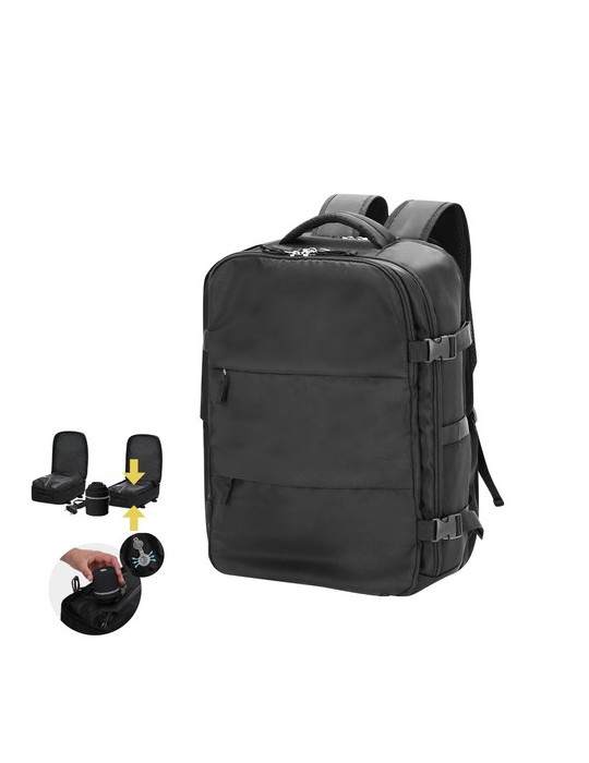 Sac À Dos Sous Vide Tempest Matières : nylon Couleurs : noir