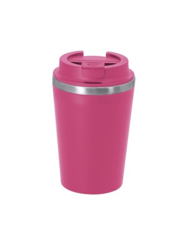 Verre Thermique Relanor Matières : acier inoxydable Couleurs : fuchsia marquage laser ultra précis