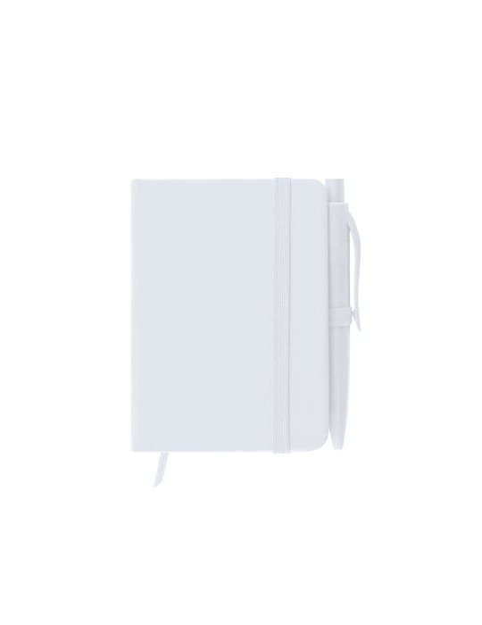 Bloc Notes Glaze Matières : PU Couleurs : blanc