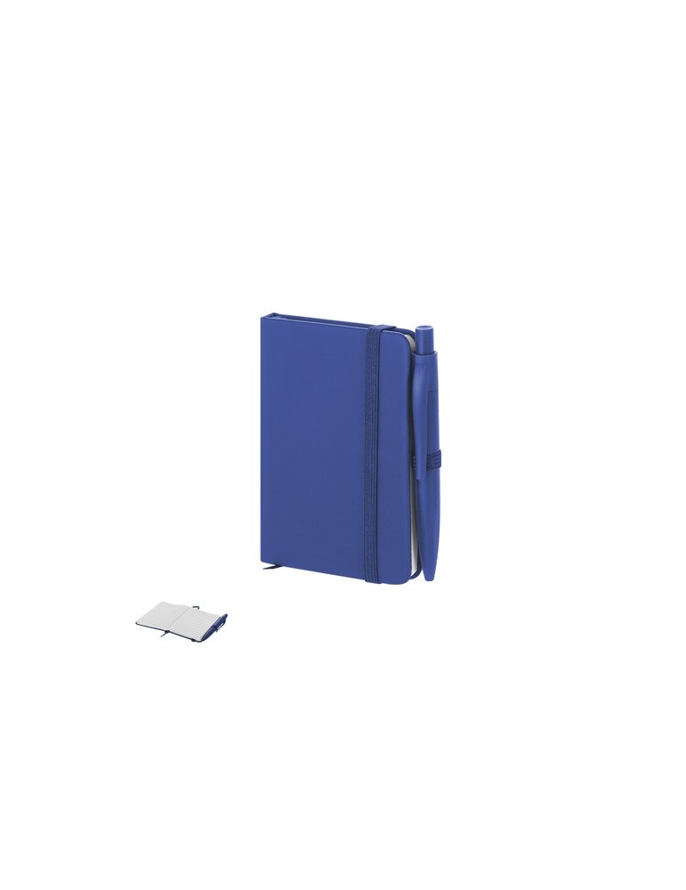 Bloc Notes Glaze Matières : PU Couleurs : blanc personnalisation rapide en France