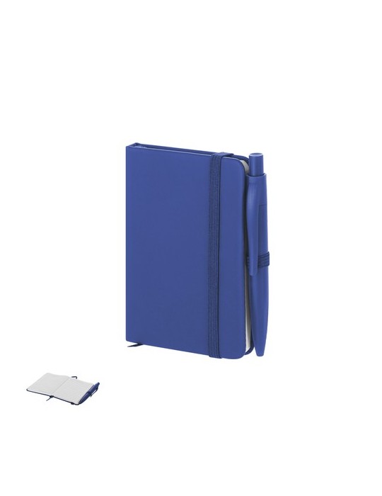 Bloc Notes Glaze Matières : PU Couleurs : blanc personnalisation rapide en France