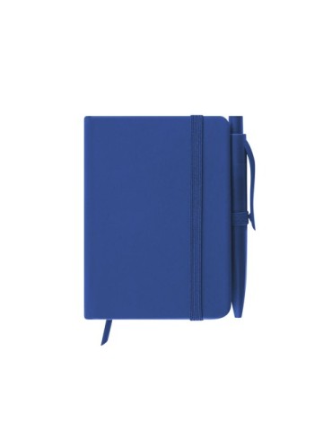 Bloc Notes Glaze Matières : PU Couleurs : bleu impression haute définition