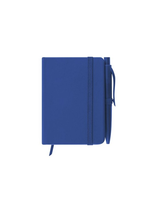 Bloc Notes Glaze Matières : PU Couleurs : bleu impression haute définition