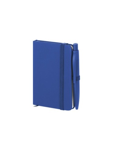 Bloc Notes Glaze Matières : PU Couleurs : bleu objet publicitaire robuste