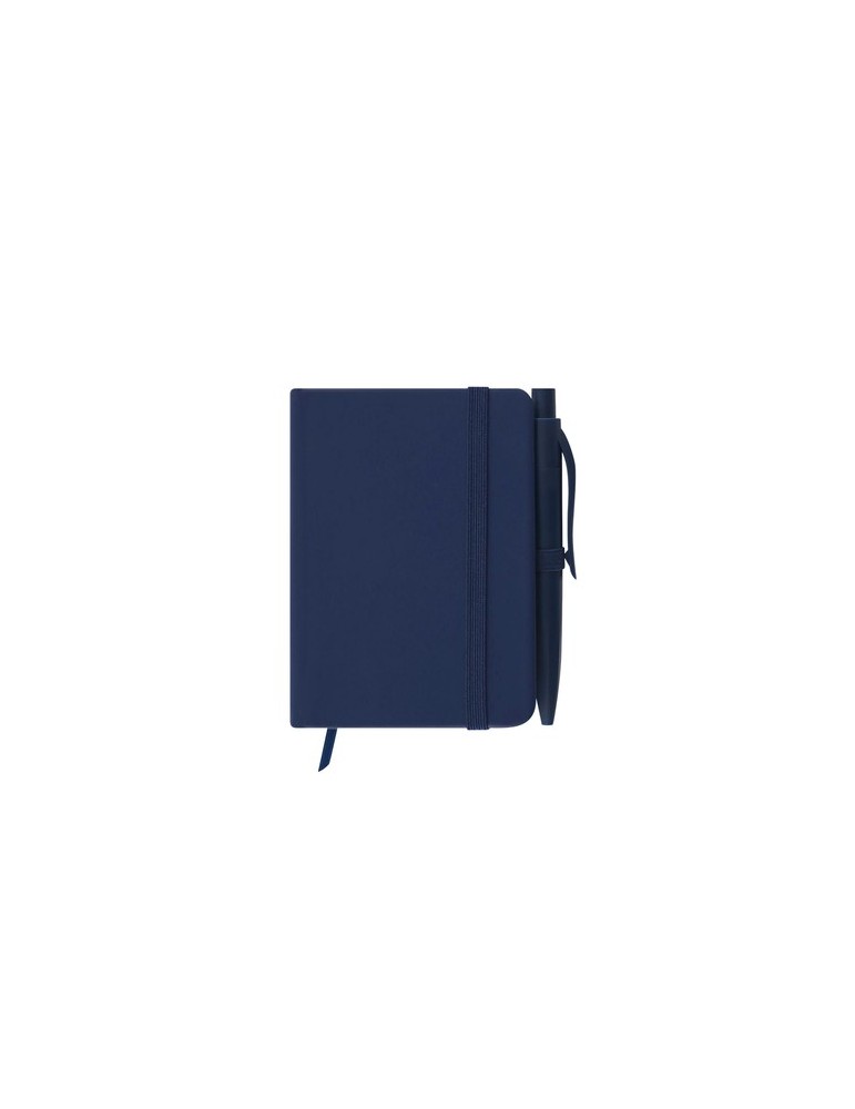 Bloc Notes Glaze Matières : PU Couleurs : bleu marine goodies publicitaire événementiel