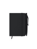 Bloc Notes Glaze Matières : PU Couleurs : noir cadeau entreprise pas cher