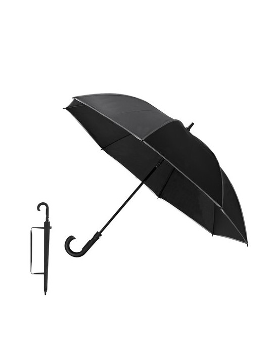 Parapluie Savilar Matières : PET recyclé Couleurs : noir