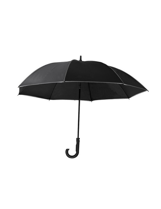 Parapluie Savilar Matières : PET recyclé Couleurs : noir personnalisable avec votre logo
