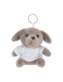 Porte-Clés Peluche Vireo Matières : polyester Couleurs : blanc personnalisable avec votre logo