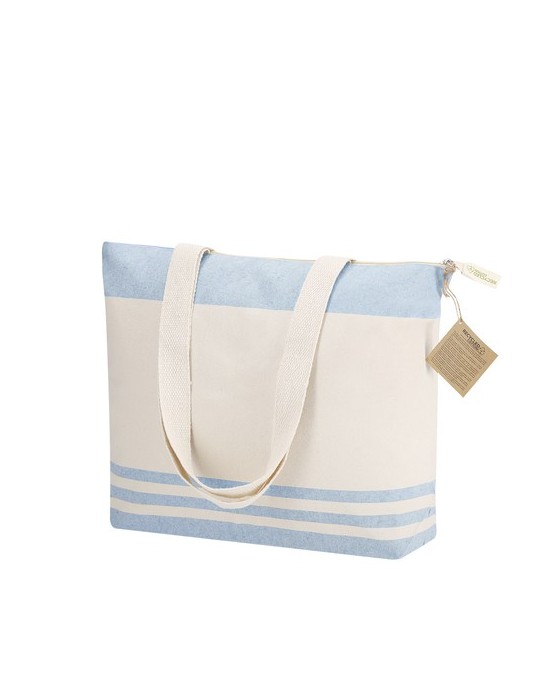 Sac Tanor Matières : coton recyclé Couleurs : bleu marine goodies publicitaire événementiel