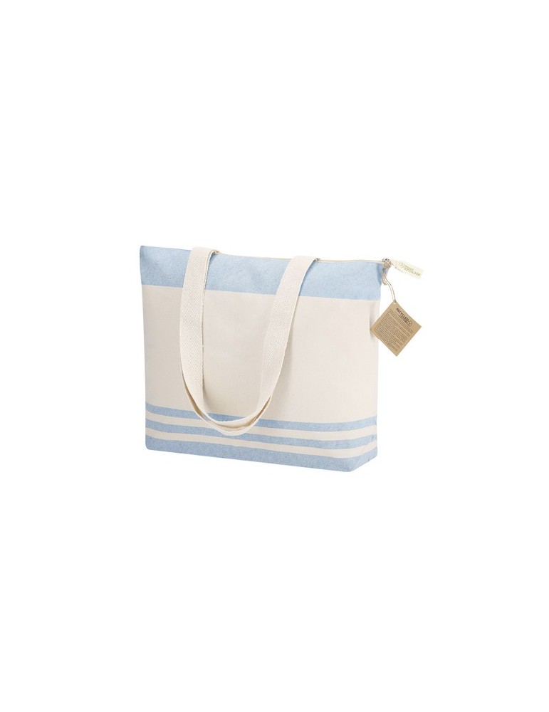 Sac Tanor Matières : coton recyclé Couleurs : bleu marine objet promotionnel éco-responsable