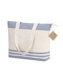 Sac Tanor Matières : coton recyclé Couleurs : bleu clair accessoire événementiel unique
