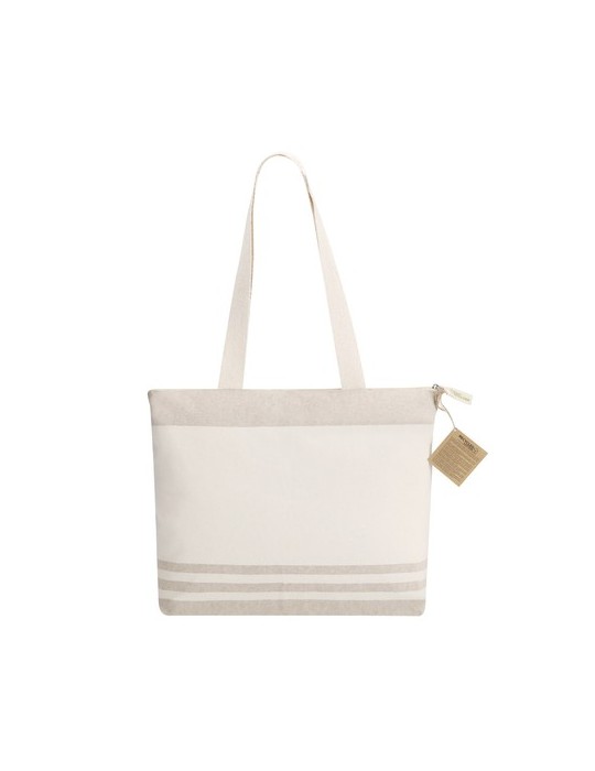 Sac Tanor Matières : coton recyclé Couleurs : naturel cadeau entreprise pas cher