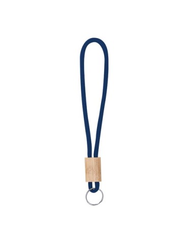 Porte-Clés Walnut Matières : bambou Couleurs : bleu marine