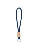 Porte-Clés Walnut Matières : bambou Couleurs : bleu marine