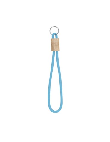 Porte-Clés Walnut Matières : bambou Couleurs : bleu marine 2