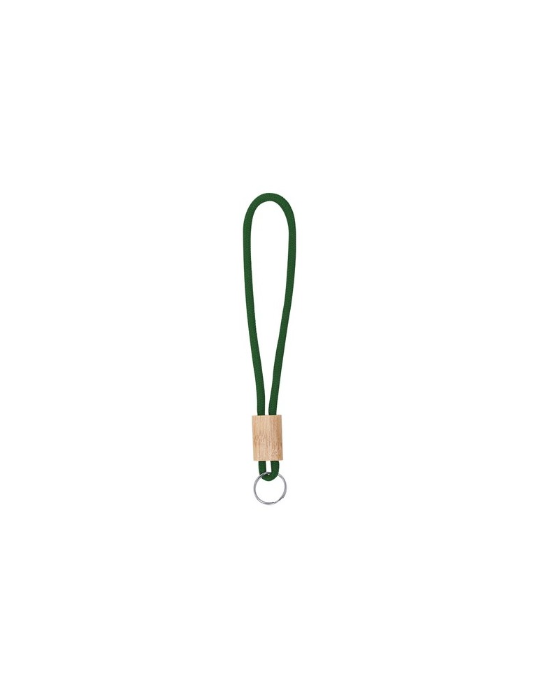 Porte-Clés Walnut Matières : bambou Couleurs : vert foncé goodies publicitaire événementiel
