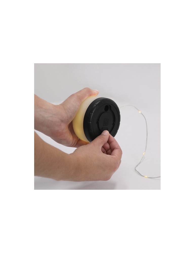 Lumières Led Lukkas Couleurs : blanc objet promotionnel éco-responsable