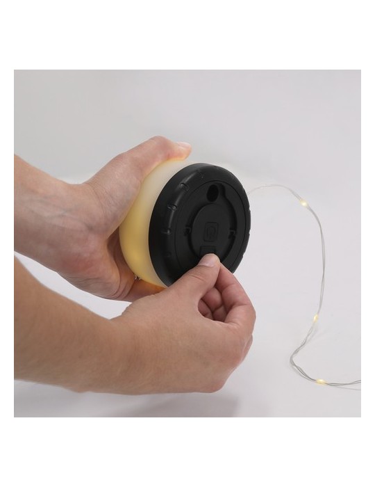 Lumières Led Lukkas Couleurs : blanc objet promotionnel éco-responsable