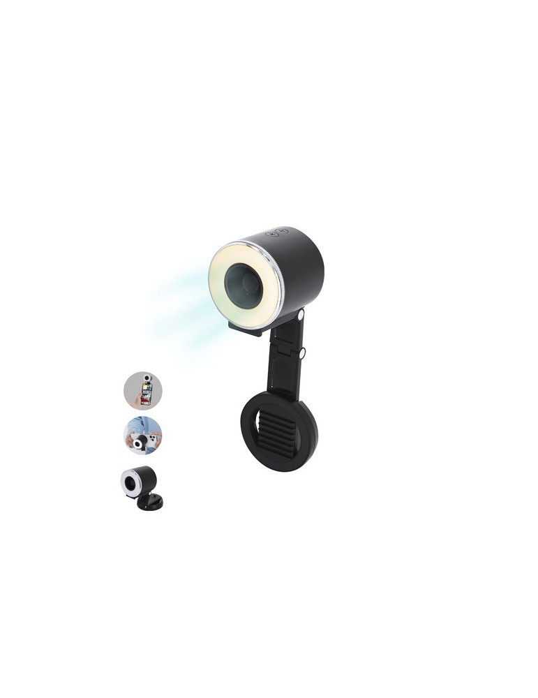 Anneau de Lumière Ventilateur Tangix Couleurs : noir