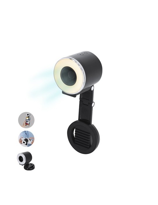 Anneau de Lumière Ventilateur Tangix Couleurs : noir