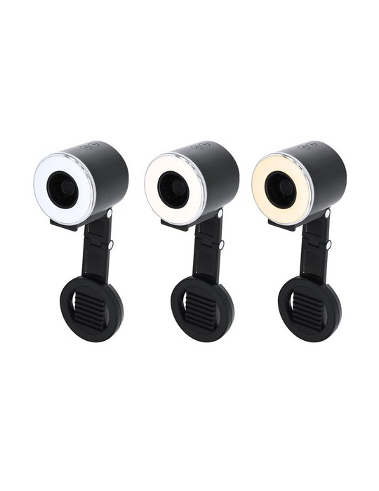 Anneau de Lumière Ventilateur Tangix Couleurs : noir goodies publicitaire événementiel