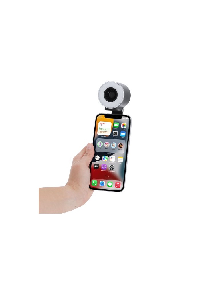 Anneau de Lumière Ventilateur Tangix Couleurs : noir objet promotionnel éco-responsable