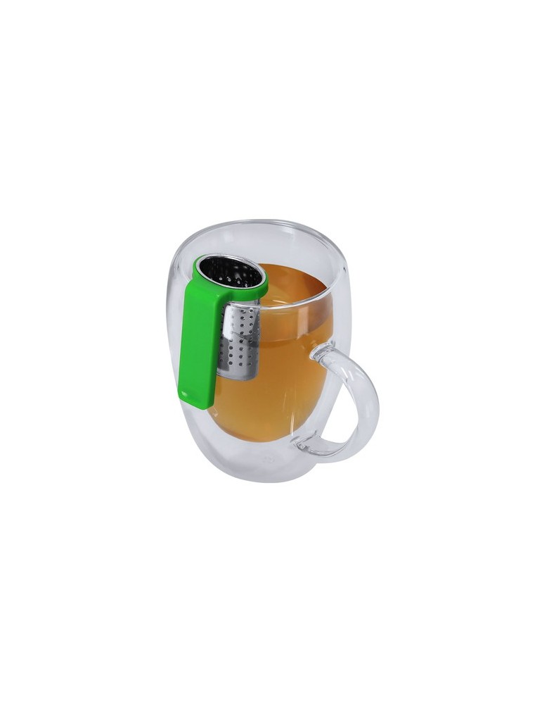 Infuseur Pershok Matières : acier inoxydable Couleurs : vert cadeau client original