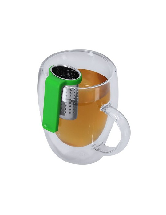 Infuseur Pershok Matières : acier inoxydable Couleurs : vert cadeau client original