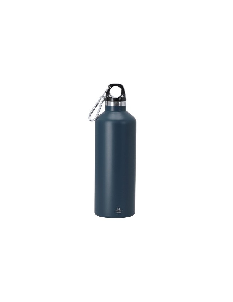 Bidon Thermique Angkor Couleurs : bleu marine Matières : acier inoxydable recyclé