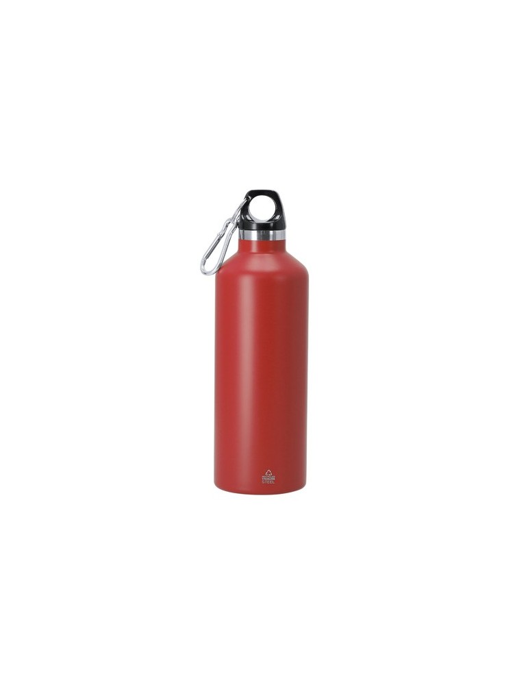 Bidon Thermique Angkor Couleurs : rouge Matières : acier inoxydable recyclé personnalisable avec votre logo