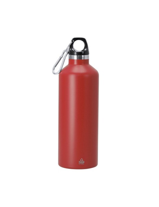 Bidon Thermique Angkor Couleurs : rouge Matières : acier inoxydable recyclé personnalisable avec votre logo