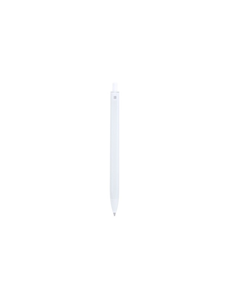 Stylo Maron Couleurs : blanc cadeau entreprise pas cher