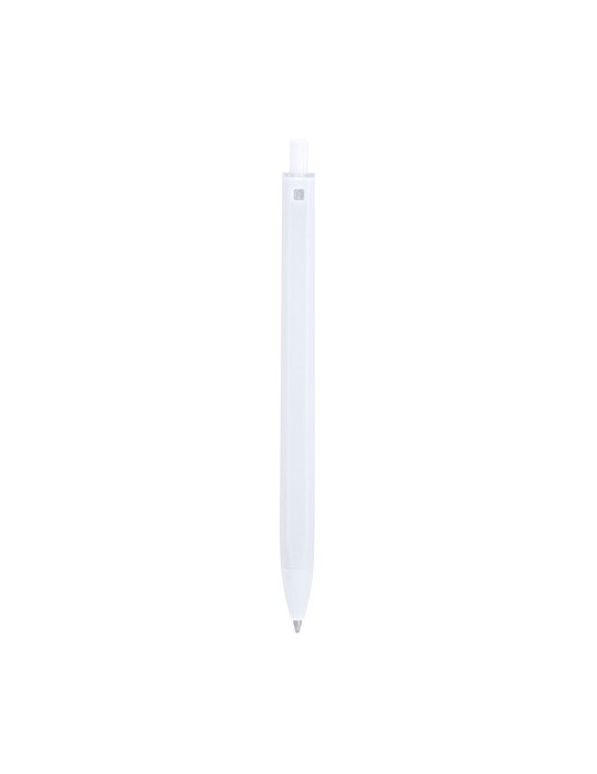 Stylo Maron Couleurs : blanc cadeau entreprise pas cher