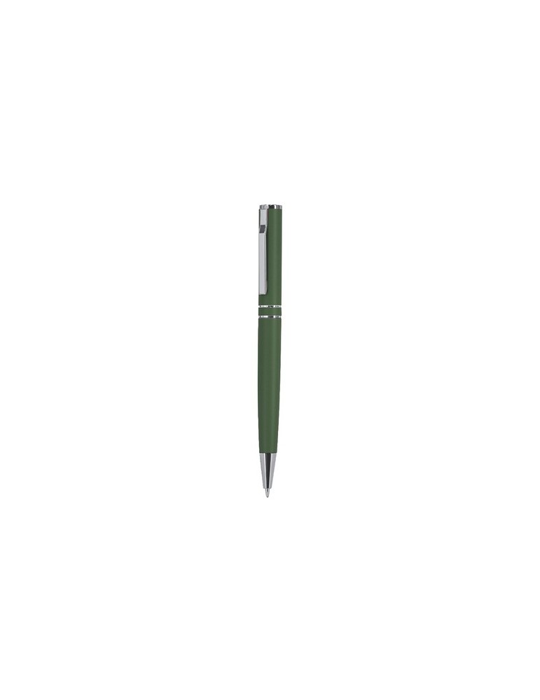 Stylo Yaros Matières : aluminium recyclé  Couleurs : vert foncé