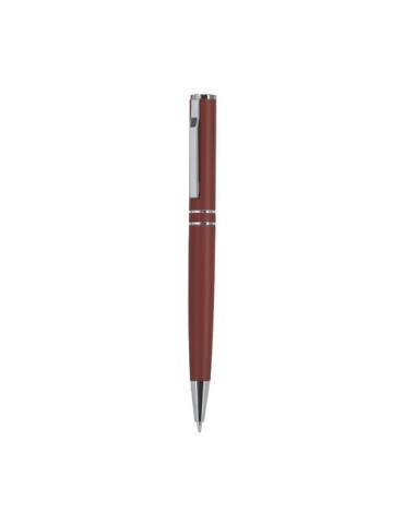 Stylo Yaros Matières : aluminium recyclé  Couleurs : rouge marquage laser ultra précis
