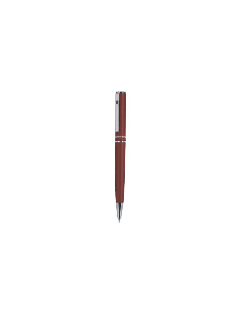 Stylo Yaros Matières : aluminium recyclé  Couleurs : rouge marquage laser ultra précis