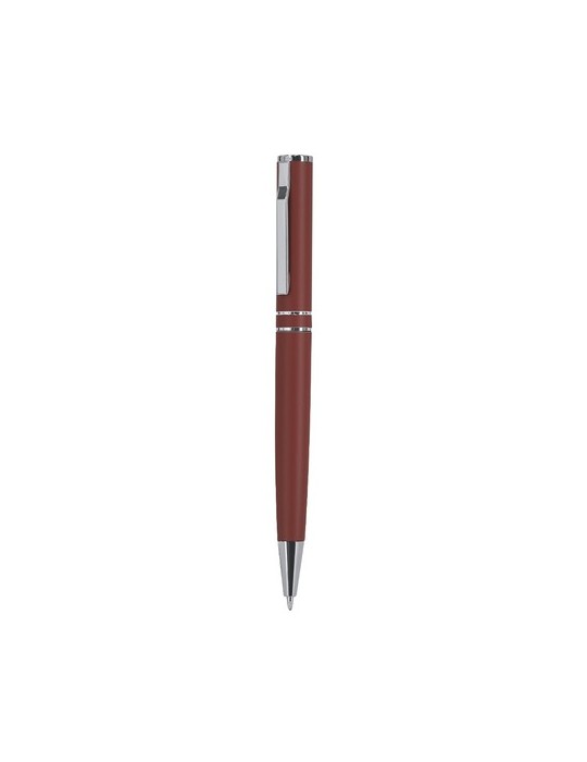 Stylo Yaros Matières : aluminium recyclé  Couleurs : rouge marquage laser ultra précis