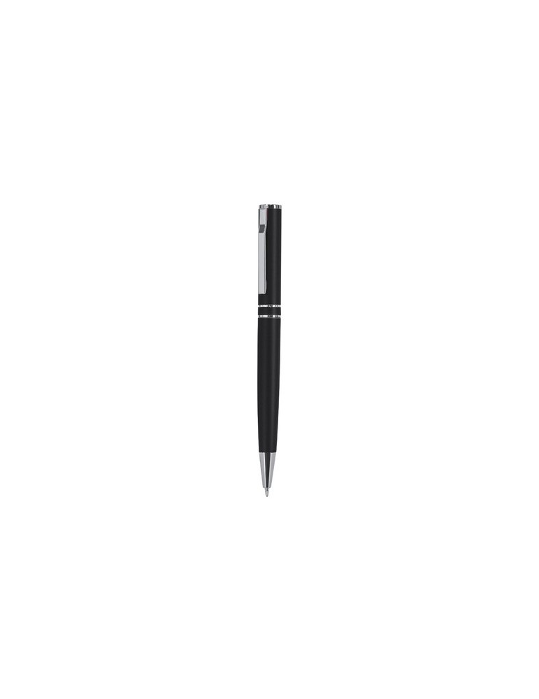 Stylo Yaros Matières : aluminium recyclé  Couleurs : noir impression haute définition