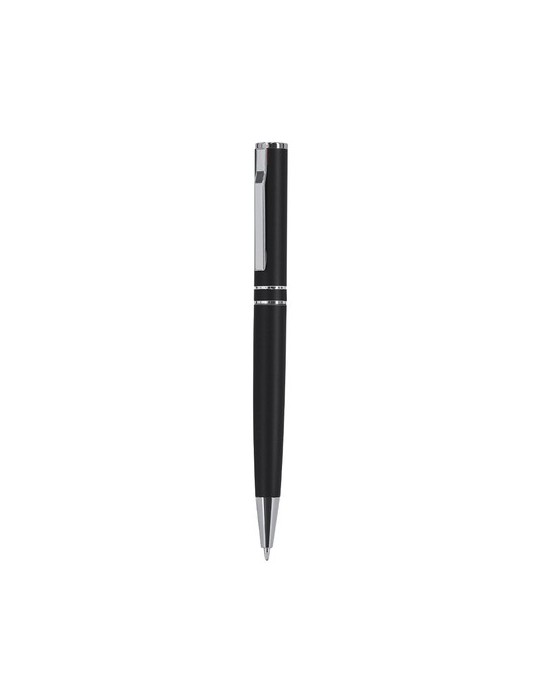 Stylo Yaros Matières : aluminium recyclé  Couleurs : noir impression haute définition