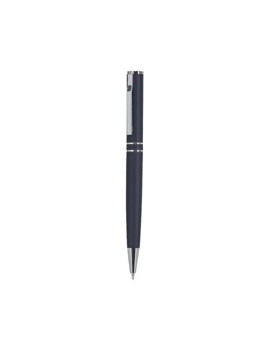 Stylo Yaros Matières : aluminium recyclé  Couleurs : bleu marine cadeau entreprise pas cher